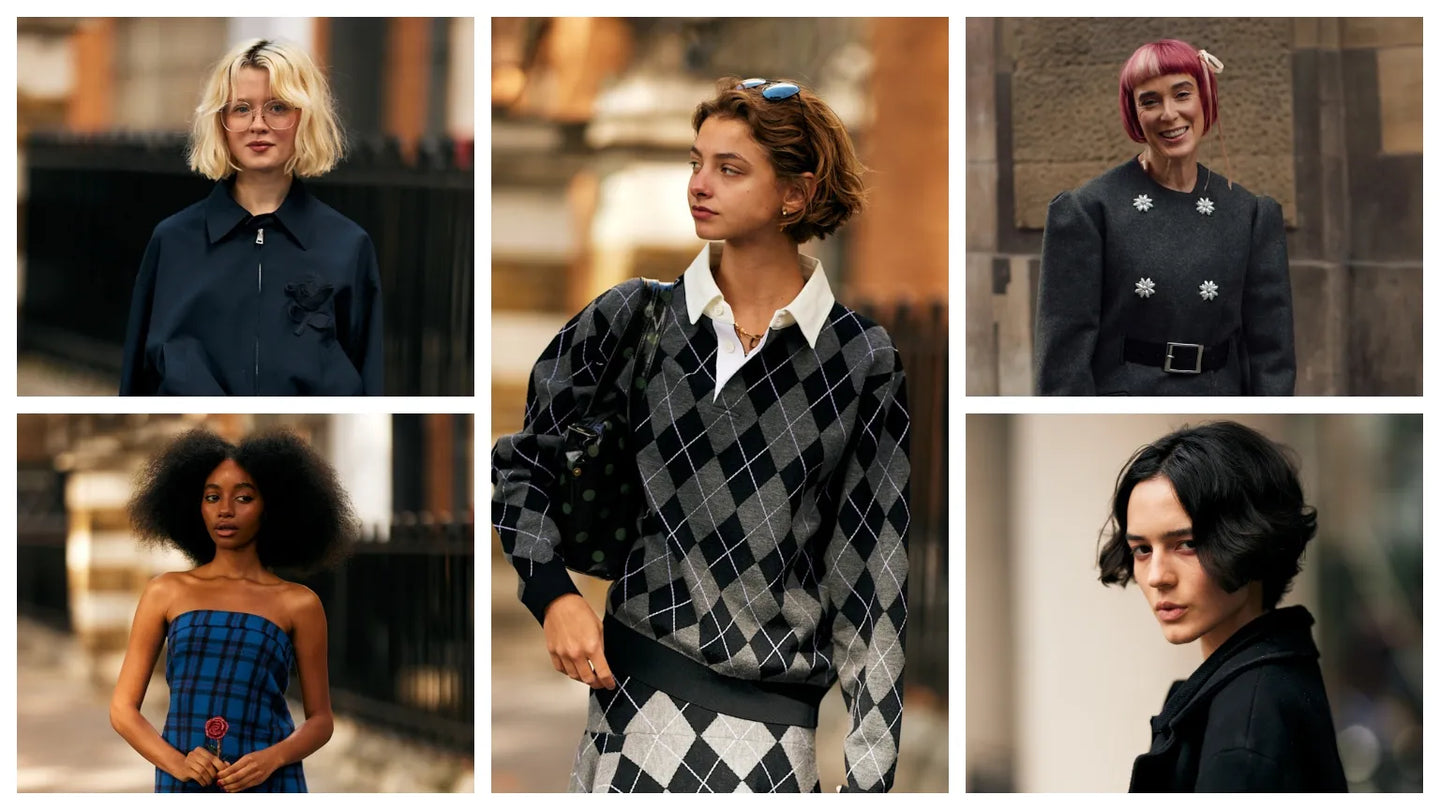 Bob Haircuts Get a British Twist at London Fashion Week S/S '26