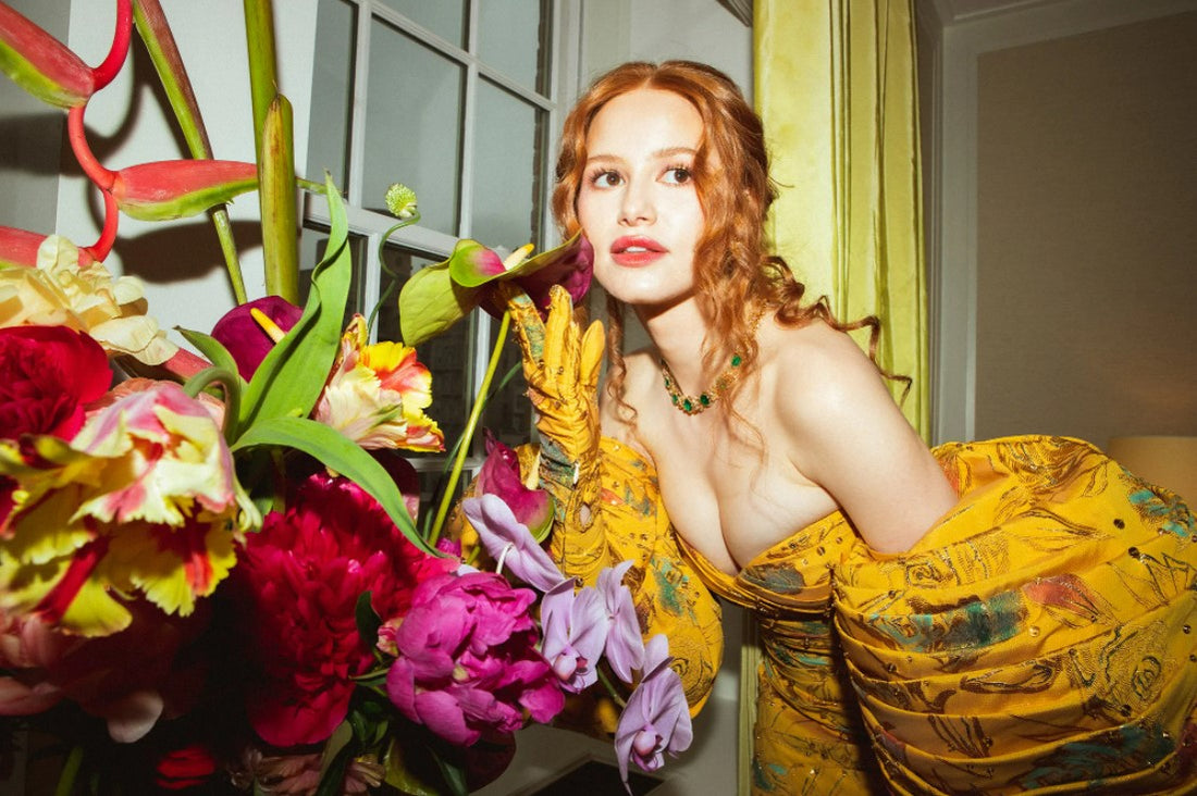 How Madelaine Petsch Played the Moschino Golden Girl at the 2022 Met Gala