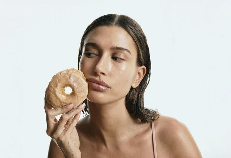 Hailey Bieber Talks Glowing Skin, Tim Hortons and Hockey