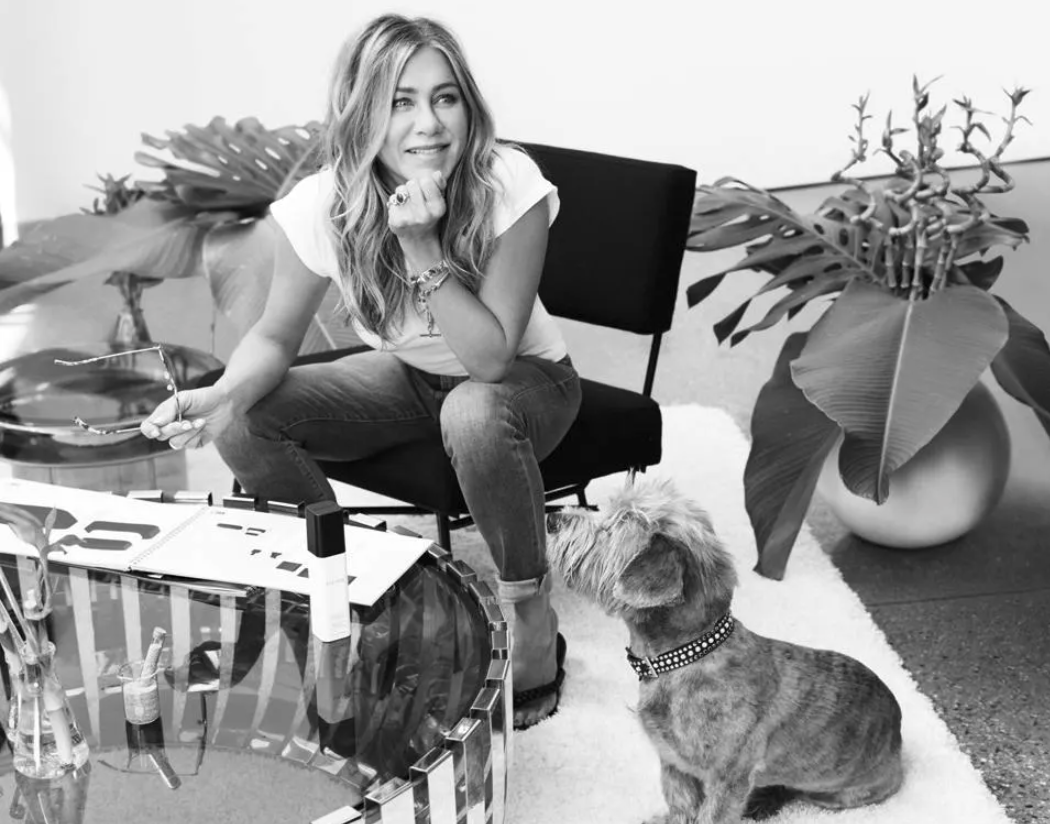Jennifer Aniston’s Dogs Have Always Been ‘Part Of The Family.’ Now, They’re Also The Inspiration For LolaVie’s Newest Launch