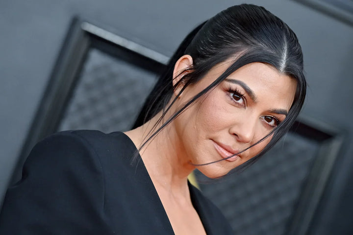 Kourtney Kardashian's "Birkin Bangs" Are the Ultimate Fall Cut