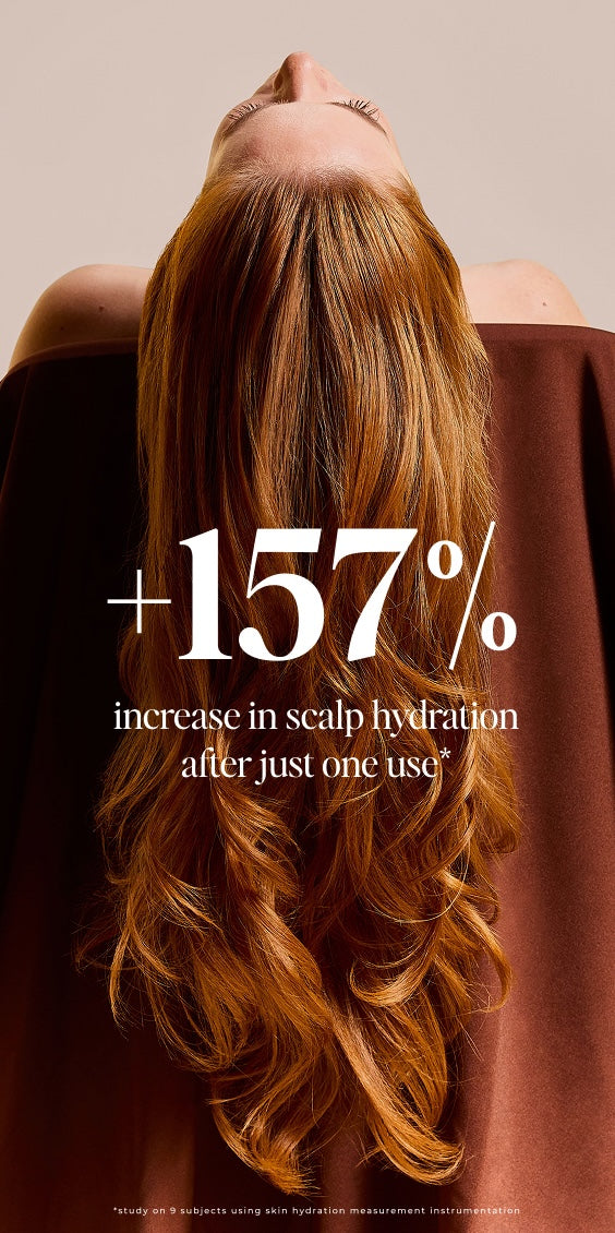 increase in scalp hydration after just one use*