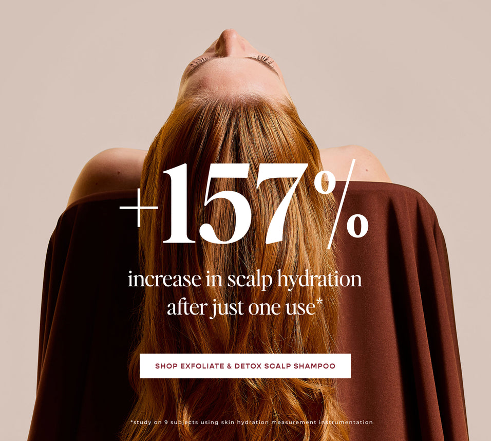 increase in scalp hydration after just one use*
