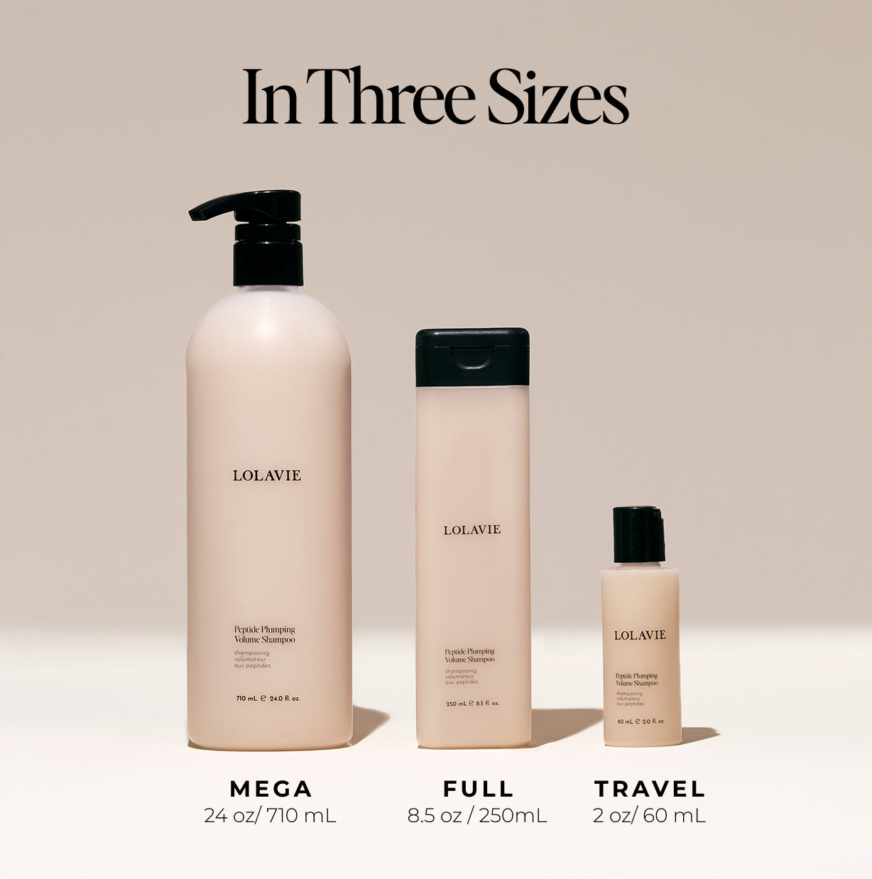 Peptide Plumping Volume Shampoo