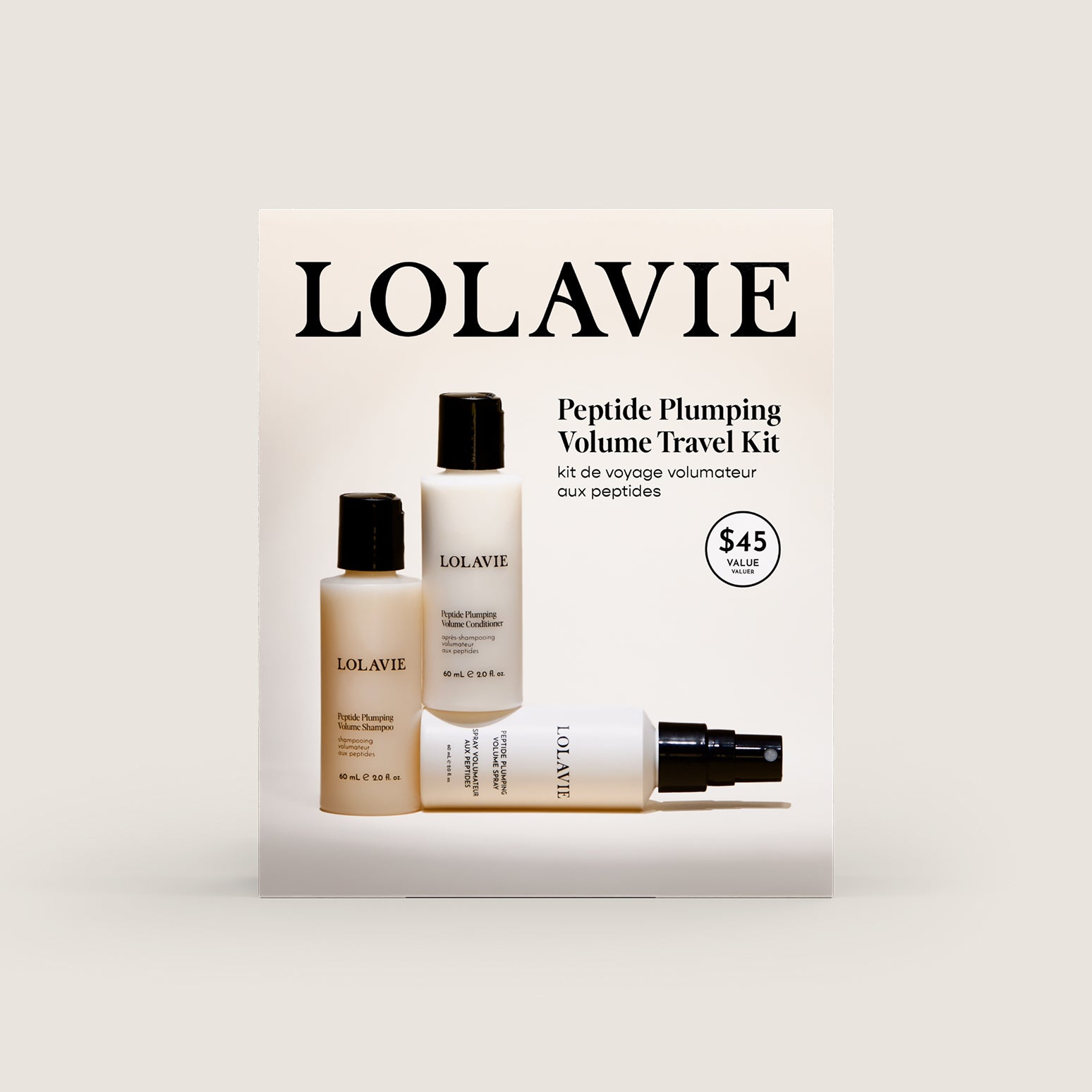 Peptide Plumping Volume Travel Kit