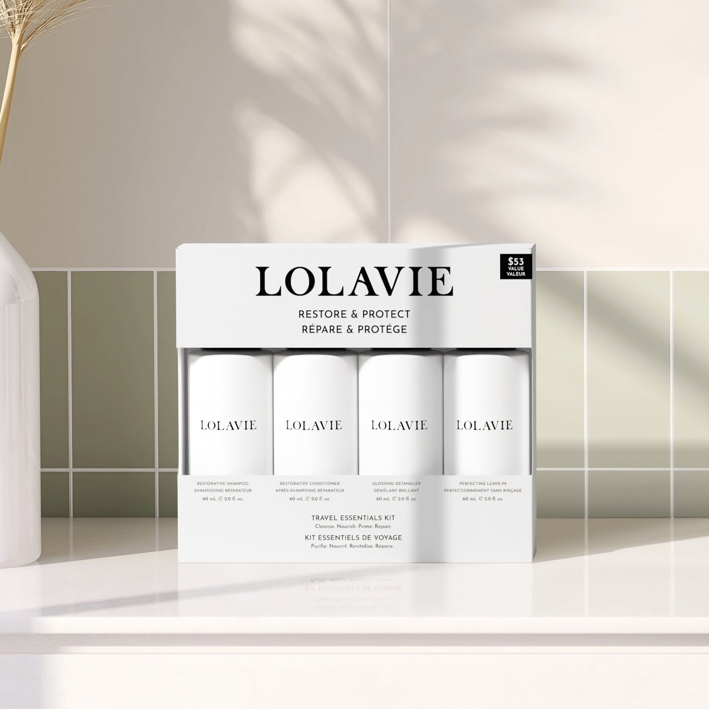 Lolavie Restore & Protect Travel Kit